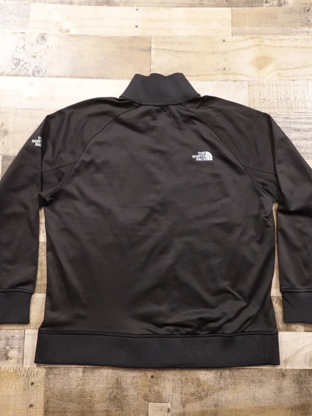 The North Face Tech Full-Zip Track Jacket Men’s XL Black Baker Tilly Logo